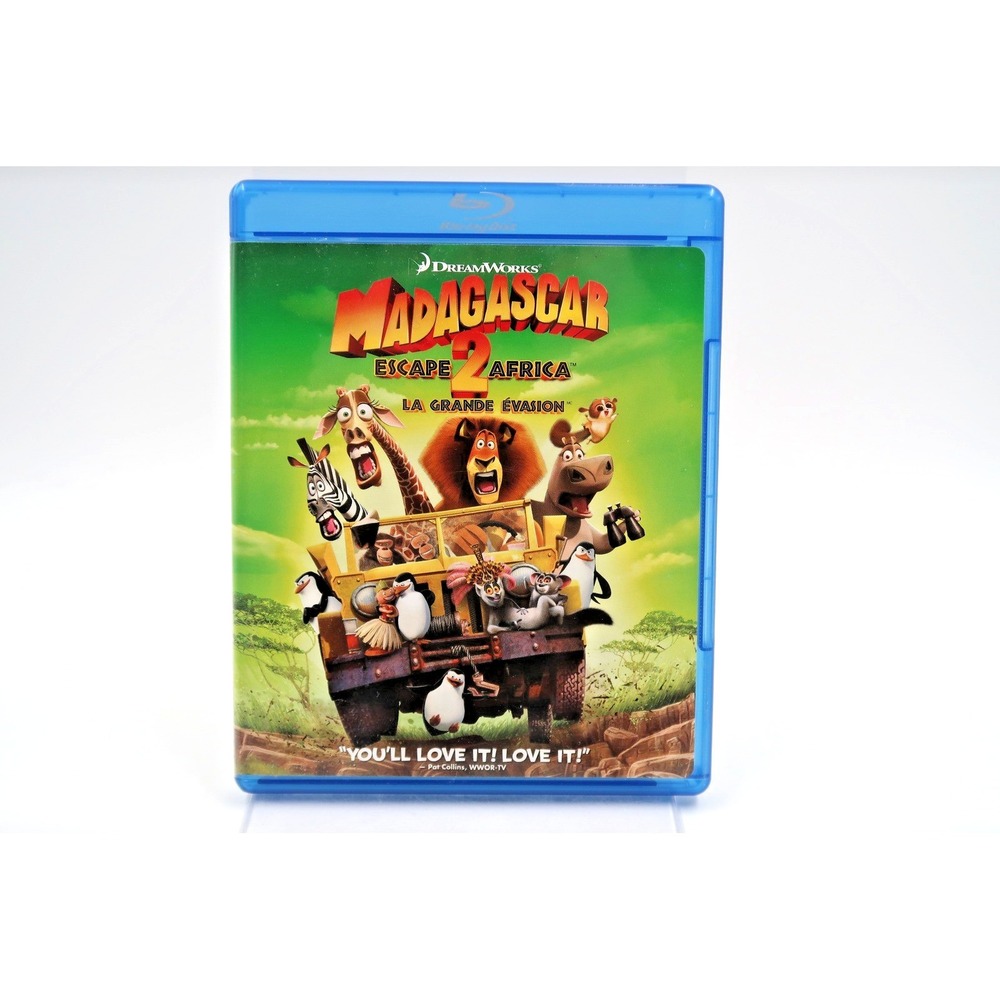 Madagascar Escape 2 Africa‎ Blu-ray DreamWorks Animation Movie Bilingual